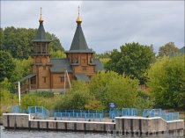 Уютный дом на острове в Московской области