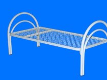 Кровати металлические с ДСП спинками, матрасы оптом