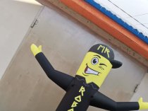 Надувная фигура зазывала Мойка