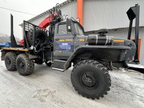 Лесовоз УРАЛ-5557 с новым манипулятором Велмаш  2026 — готов к работе