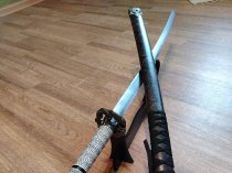 катана сувенир крепкая тяжелая голова кобры