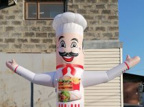 Надувная фигура зазывала Повар для рекламы