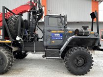 Лесовоз УРАЛ-5557 с новым манипулятором Велмаш  2026 — готов к работе