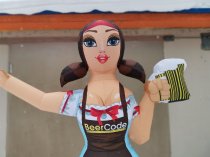 Зазывала для разливных напитков  магазина