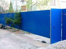 Калитка из профнастила под ключ смолевичи жодино борисов