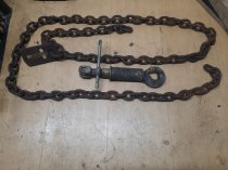 Цепь для стапеля 3м. 10 т. СССР с талрепом +укоротитель