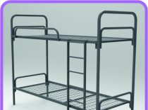 Качественные и прочные металлические кровати с прокатной пружиной