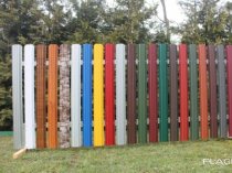 Забор из металоштакета под ключ жодино барисов смолевичи