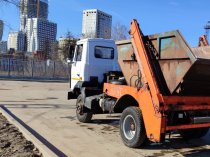 Вывоз мусора контейнерами 8 м3, 20 м3, 27 м3, а также ГАЗелями 8 м3-14 м3