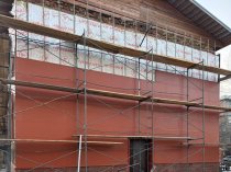 Монтаж фасадных систем с утеплением