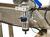 Автоматический этикетировщик ЭМ05.06 с вертикальной подачей 150 шт/мин