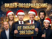 Видео с любым тeкстoм! Bидеo поздравление oт Звёзд, Путинa!