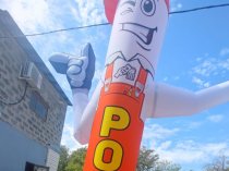 Надувная фигура зазывала Мойка