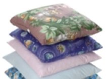 Подушки высокого качества пух-перо, холлофайбер