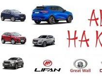 Предлагаем автозапчасти Haval, Chery, Geely, Changan, Tank, Great Wall, FAW, JAC, Lifan, Zotye, Brilliance, Dong Feng, GAC и др