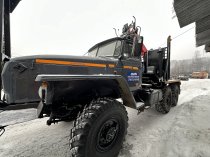 Лесовоз УРАЛ-5557 с новым манипулятором Велмаш  2026 — готов к работе