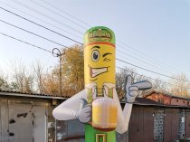 Зазывала для разливных напитков  магазина