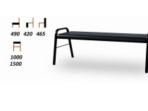 Банкетки на металлокаркасе