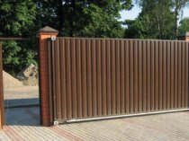 Ворота откатные под ключ