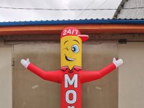 Надувная фигура зазывала Мойка