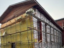 Монтаж фасадных систем с утеплением